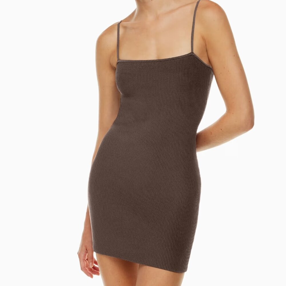 ARITZIA Babaton Sculpt Rib Knit Cami Mini Dress XS (Worn once!)